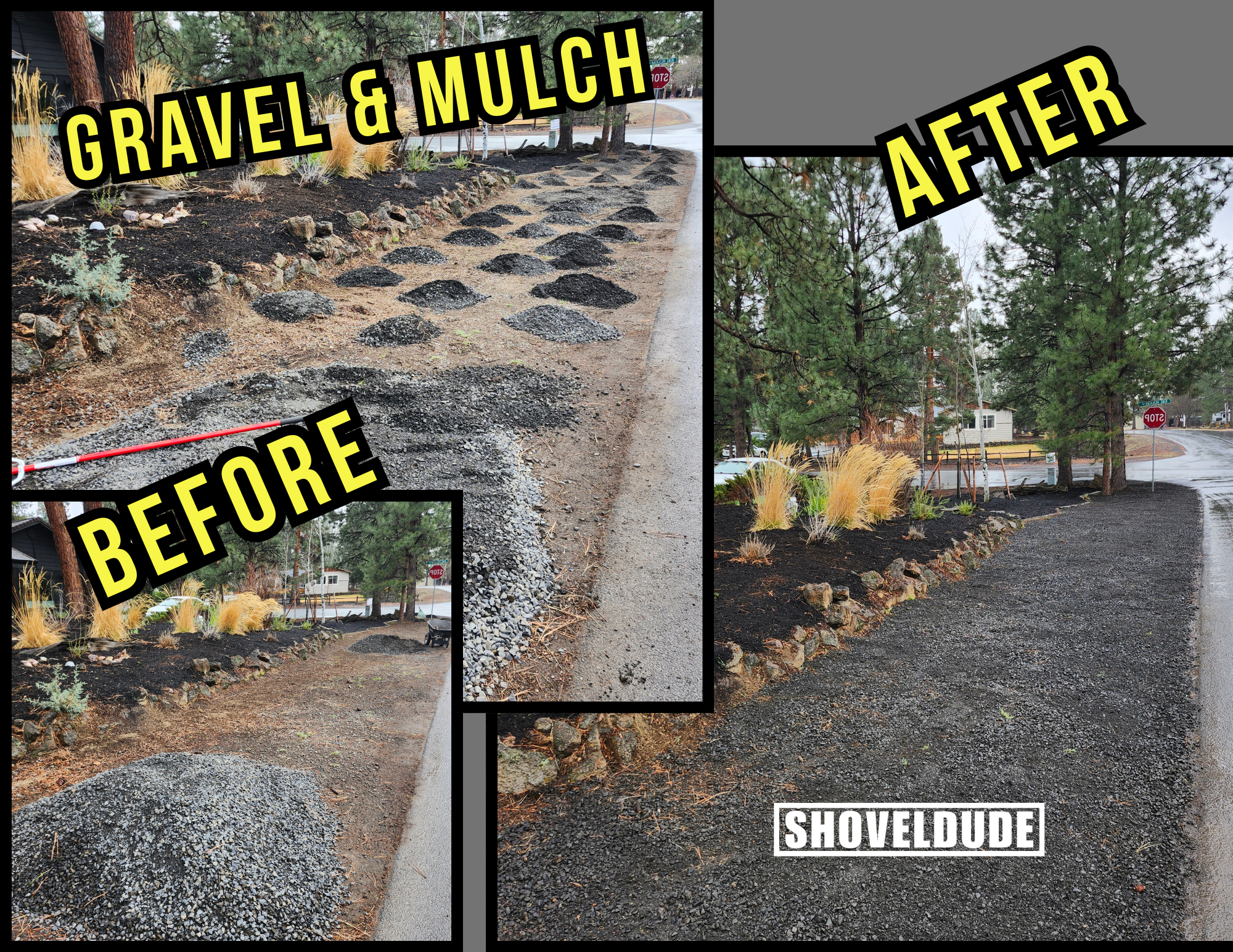 Gravel and Mulch