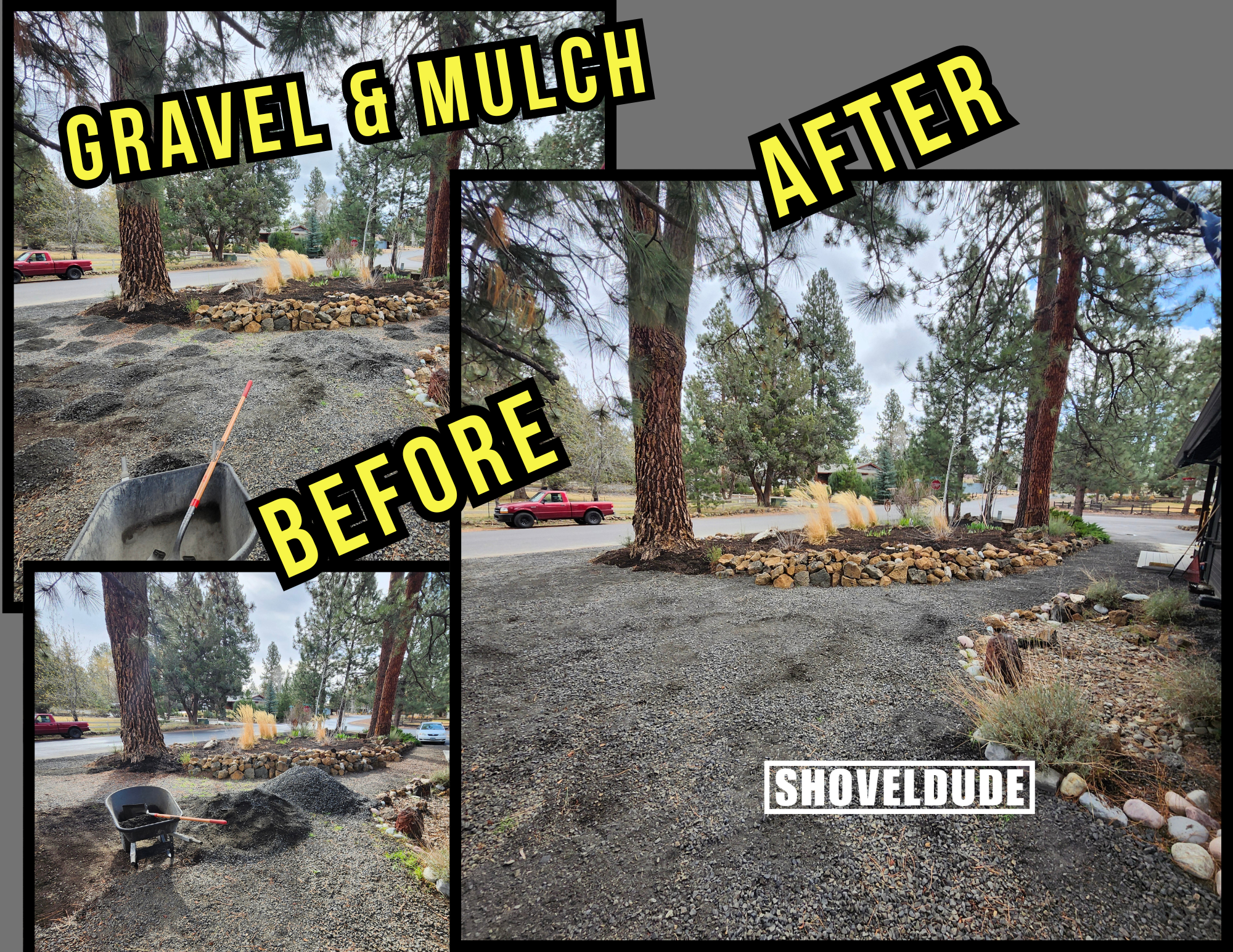 Gravel and Mulch